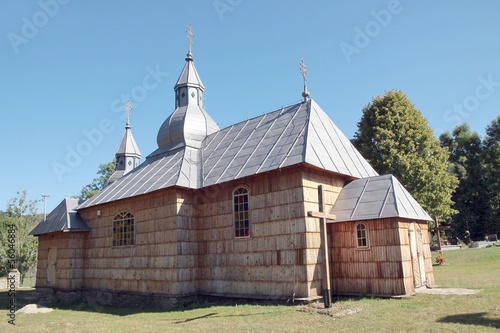 orthodox church in Olchowiec village near Jaslo town