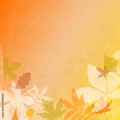 Autumn Paper Leafs