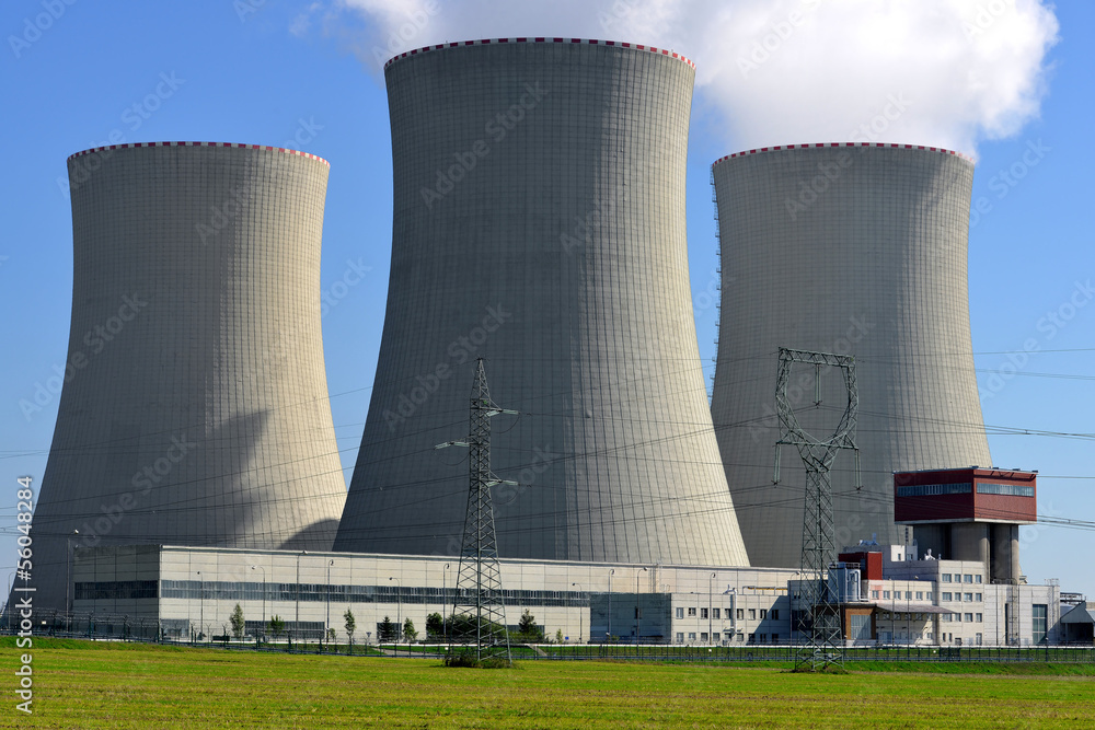 Nuclear power plant Temelin in Czech Republic Europe Nuclear power plant Temelin in Czech Republic Europe
