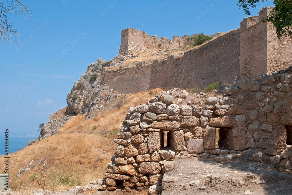 The ruins of Corinth.