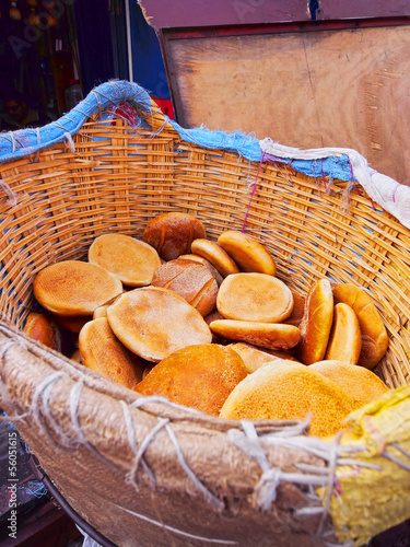 Traditional Moroccan Bread © Karol Kozłowski
