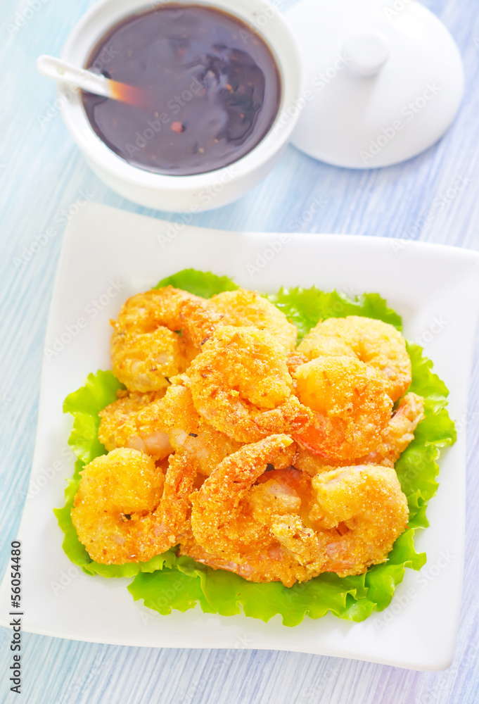 fried shrimps fried shrimps