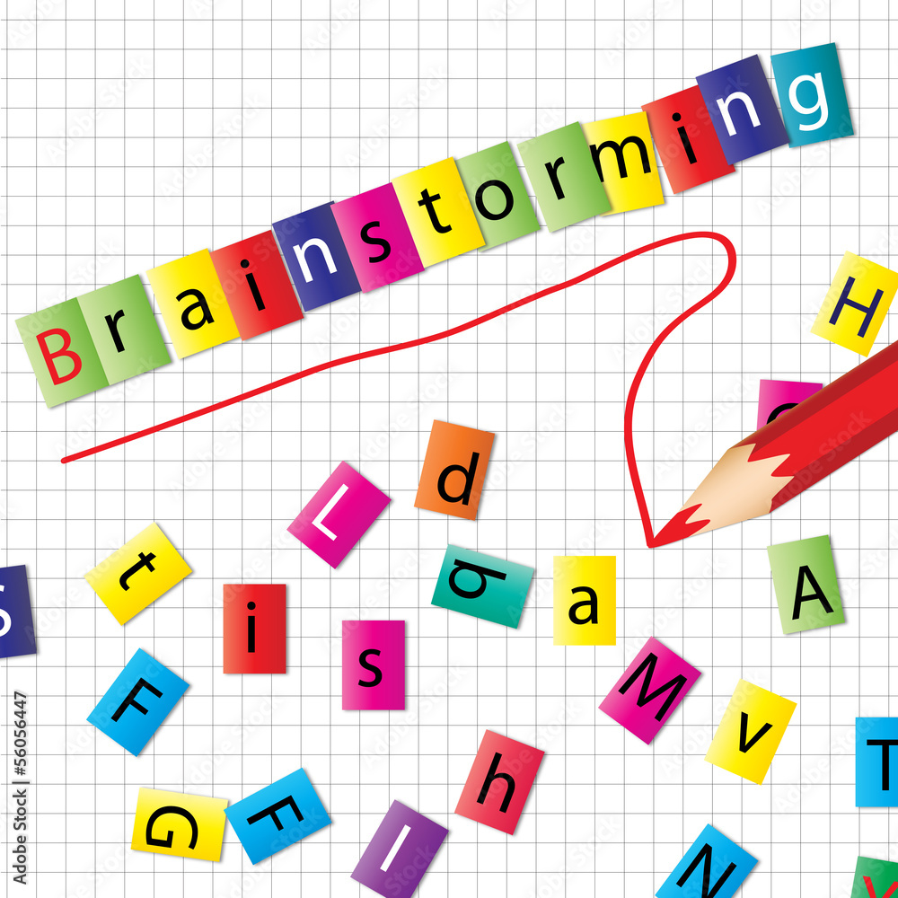 Obraz premium Brainstorming