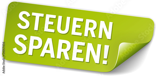 Grünes Label Steuern sparen!