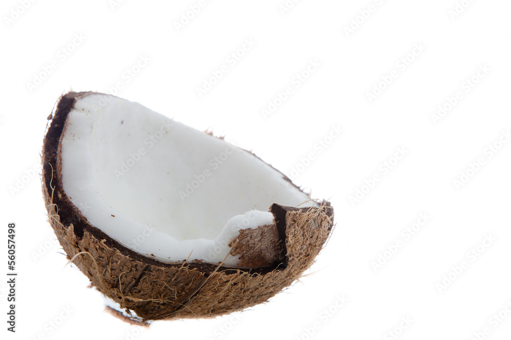 broken coconut