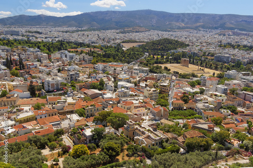 Athens cityscape, north view from Acropolis © Dimitrios