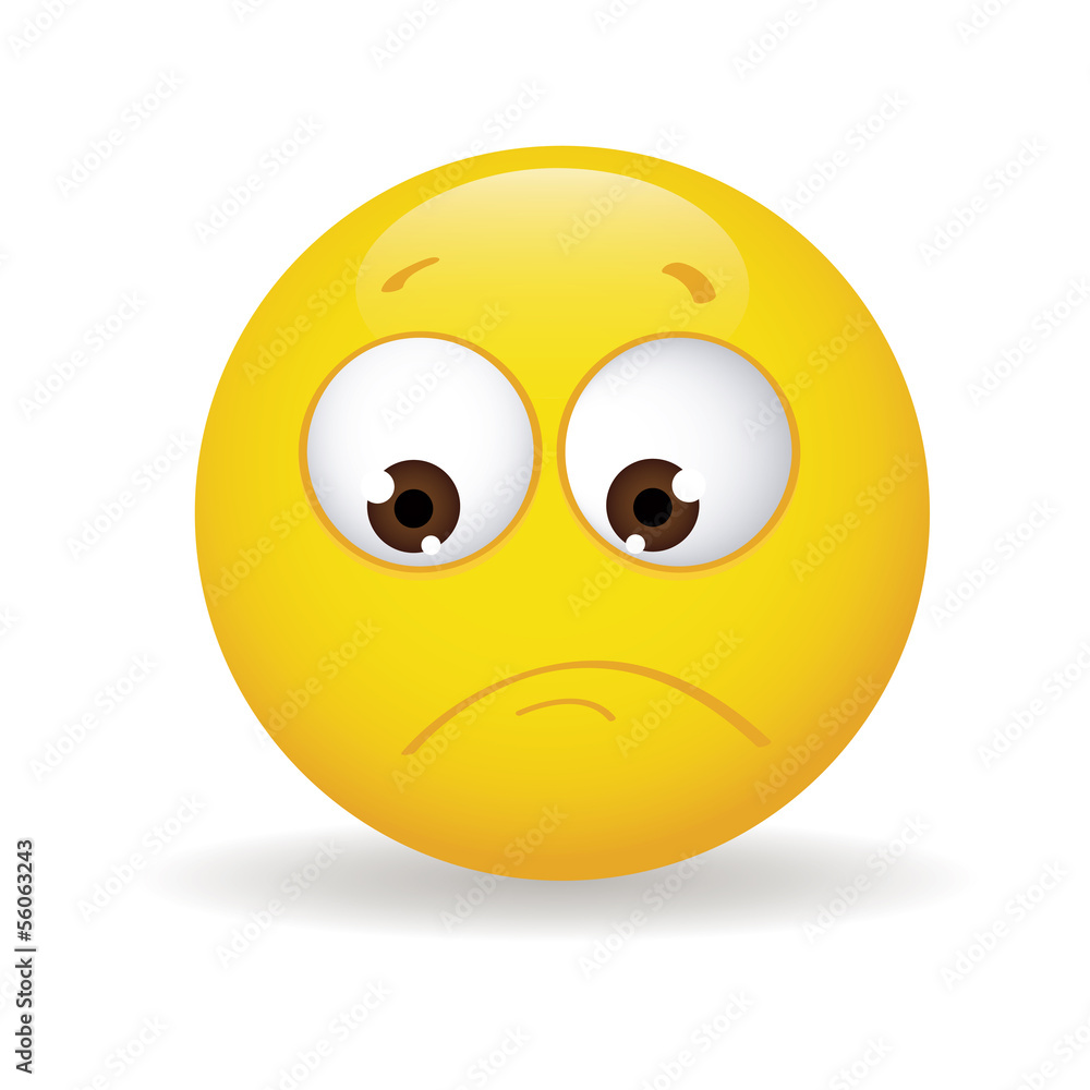Fototapeta premium boring face