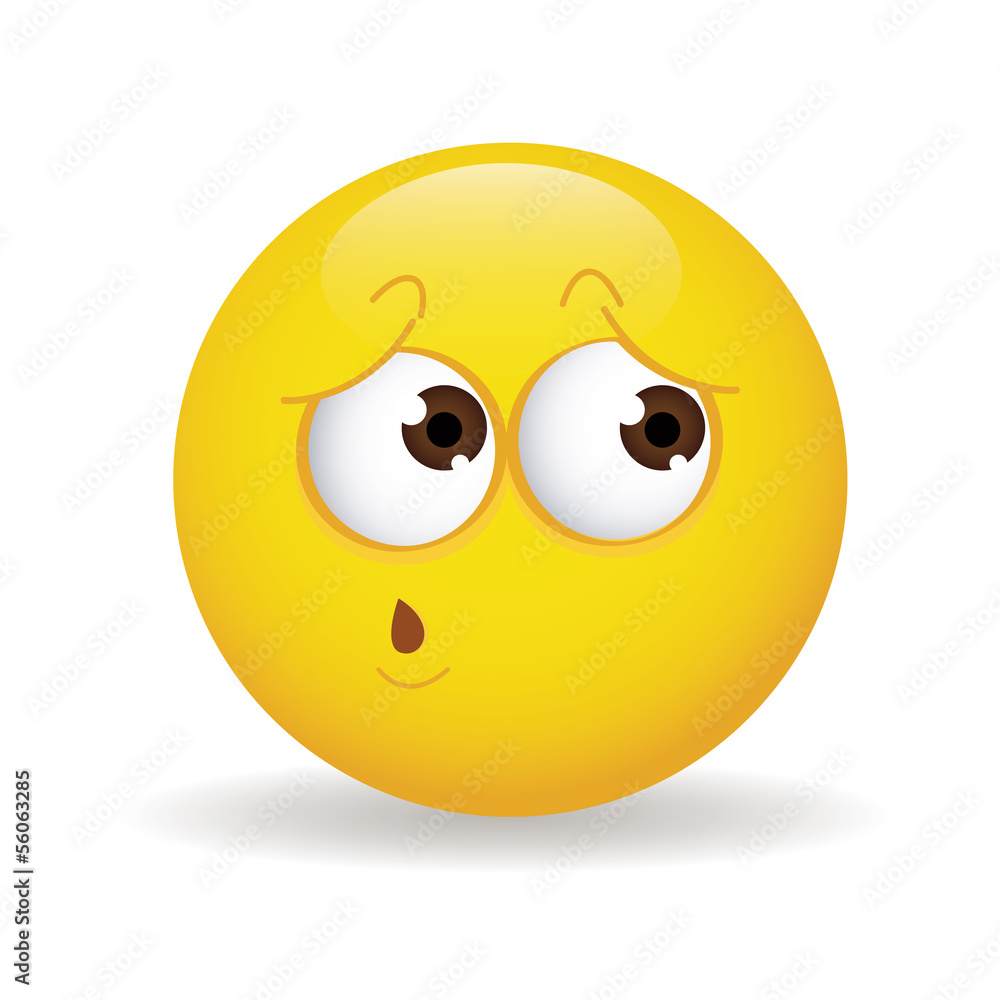 Fototapeta premium Scared face