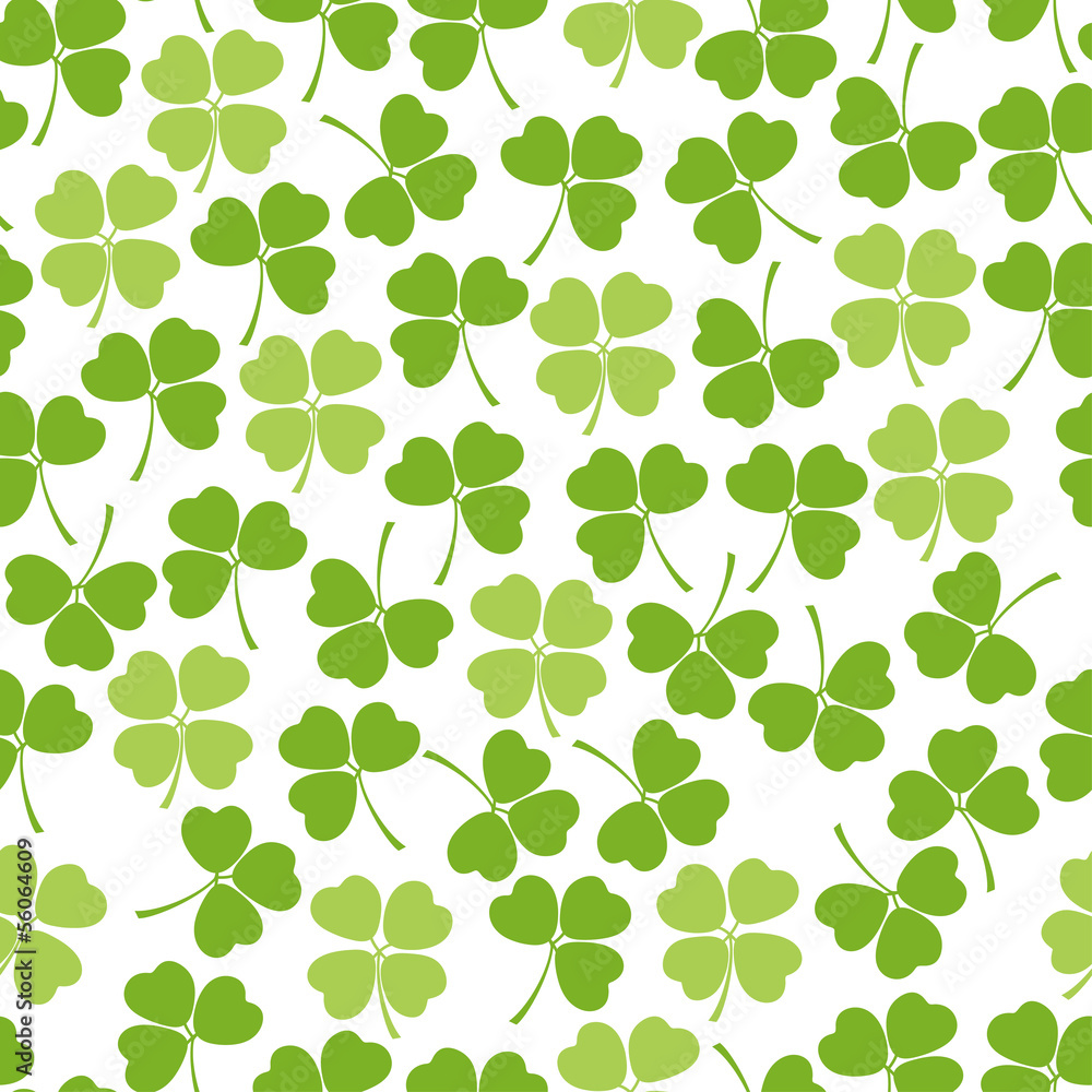 Seamless clover background Seamless clover background