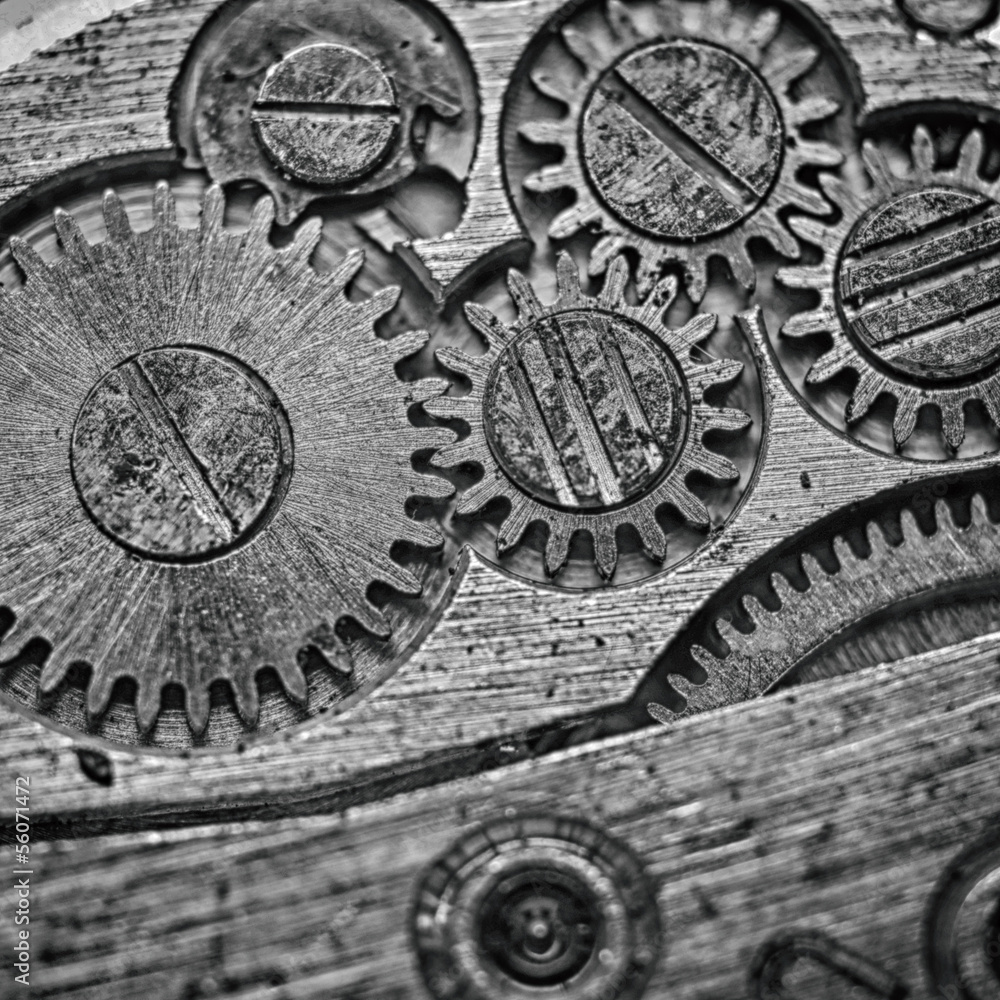 watch gears close up watch gears close up