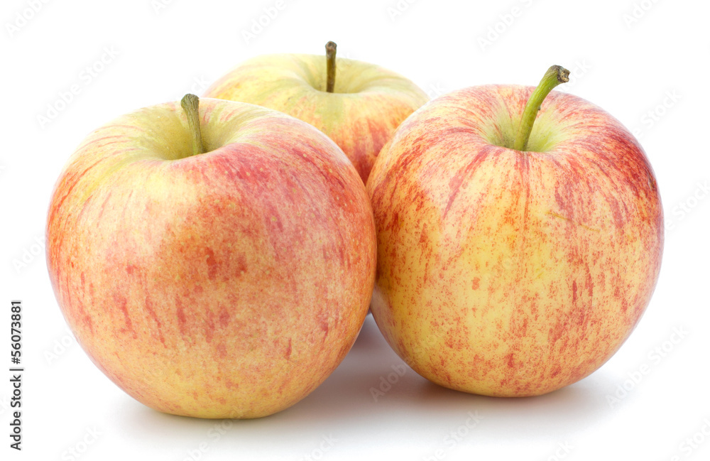 juicy apples isolated on white background juicy apples isolated on white background