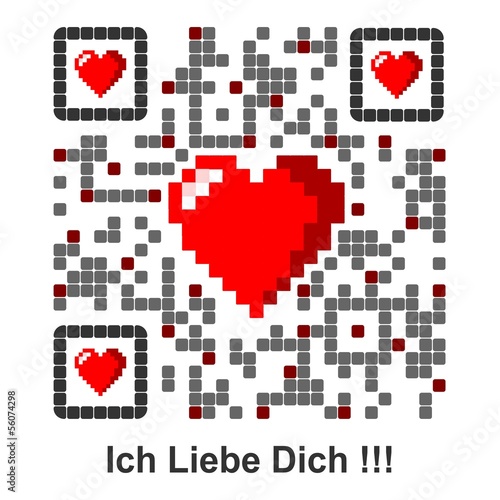 Ich Liebe Dich !!! - QR Code german