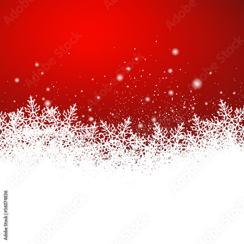 Hintergrund, Eisblumen, Schneekristalle, Rot, Vorlage, Design