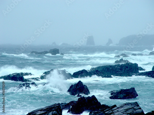 Storm in Newfoundland Ocean