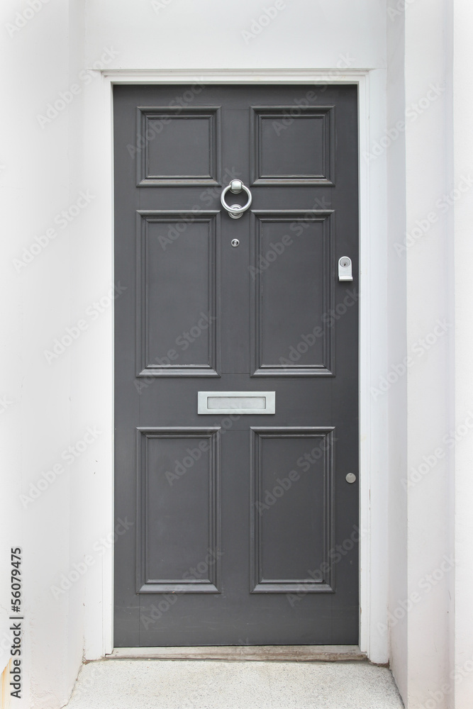 Gray door