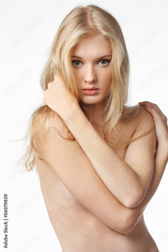 Obraz premium Stunning blonde beauty