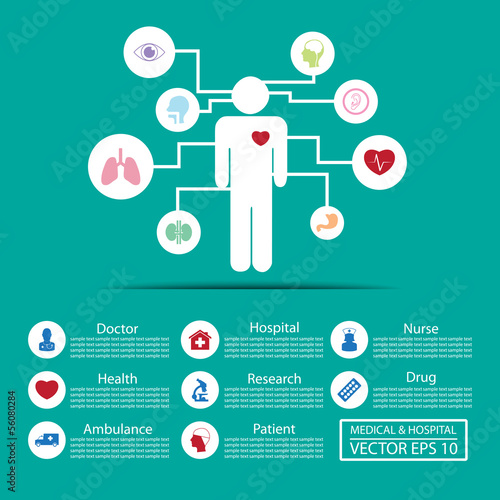 Medical icons ,Illustration eps 10