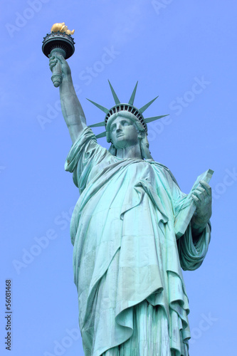 The Statue of Liberty on Liberty Island in New York City © Joshua Haviv