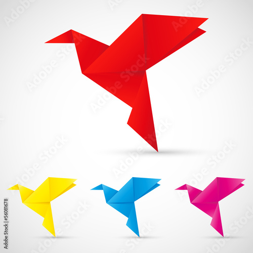 Origami Vögel