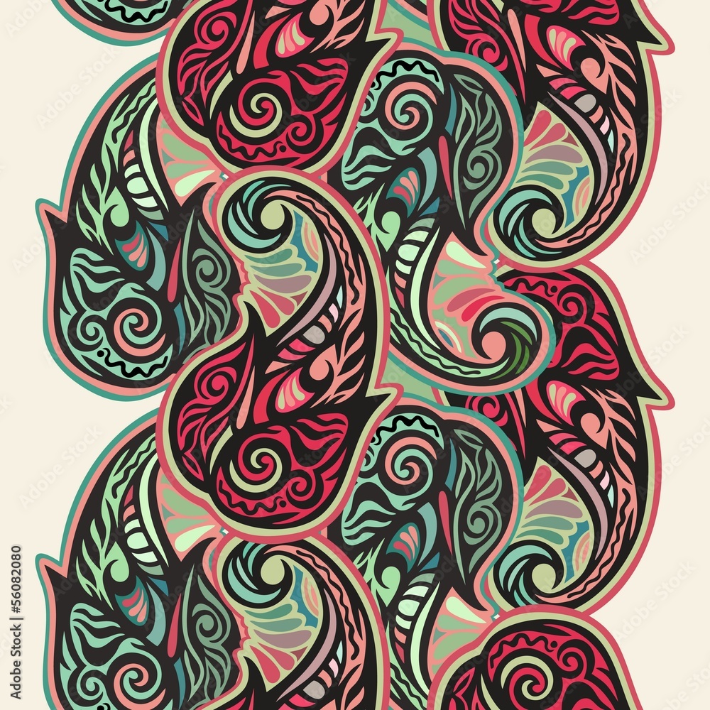 Paisley seamless pattern Paisley seamless pattern
