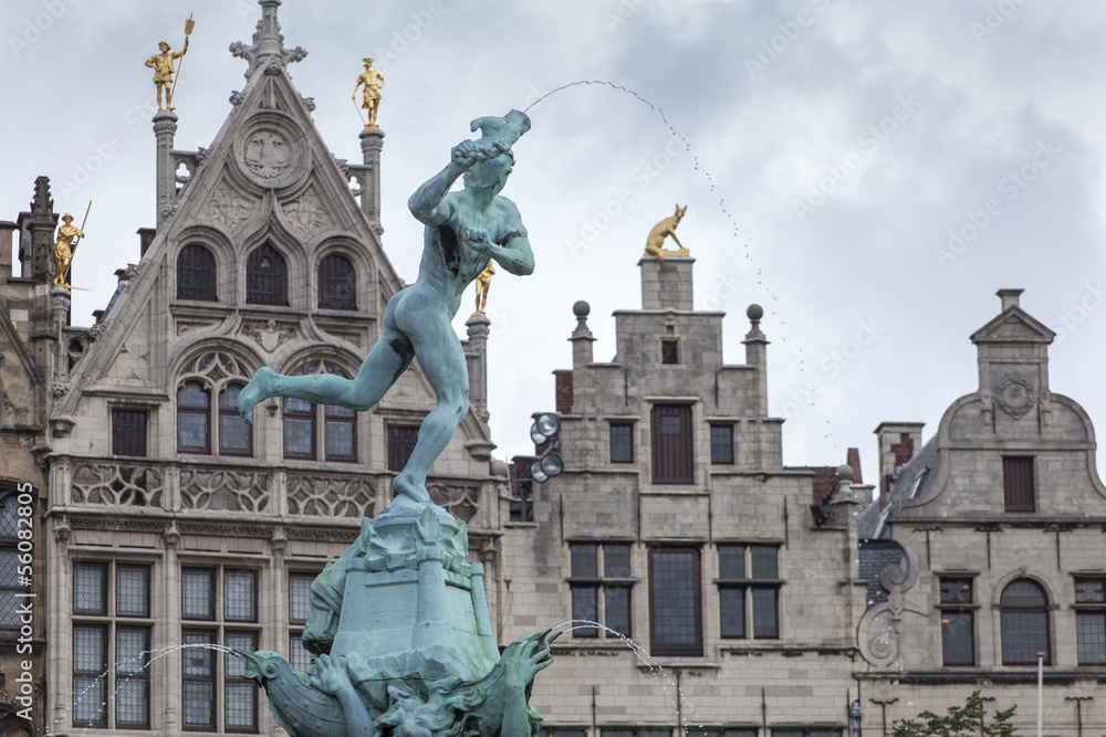 Fototapeta premium Antwerp City Center