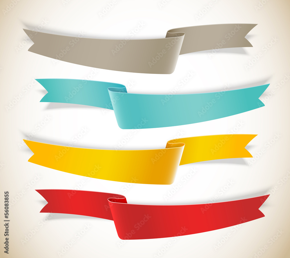 Set of ribbons Set of ribbons