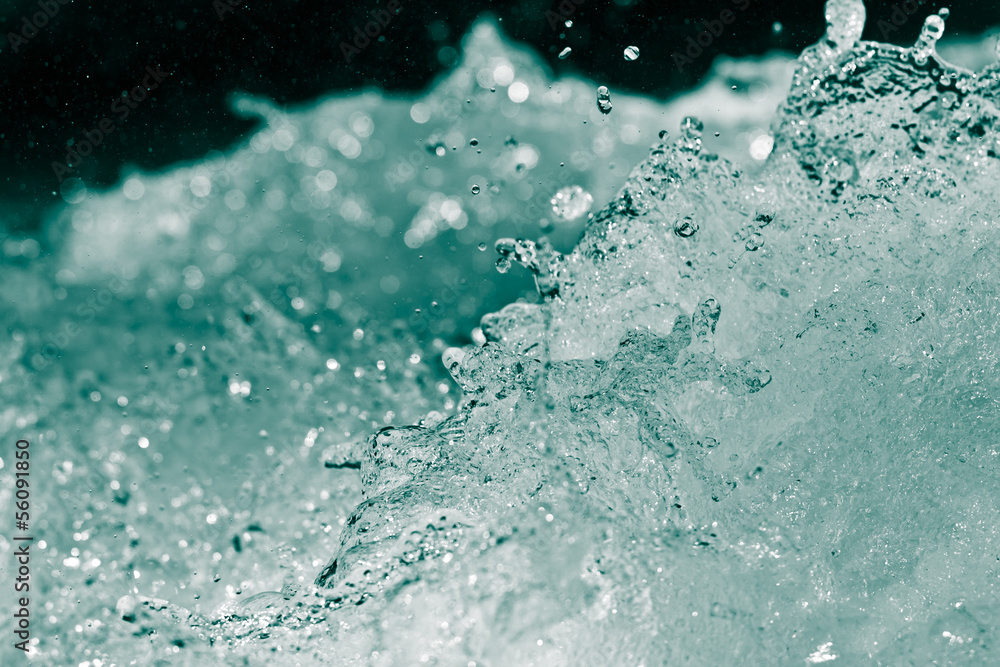 Fototapeta premium Background of the water spray