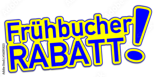Frühbucher Rabatt Button  #130911-svg15
