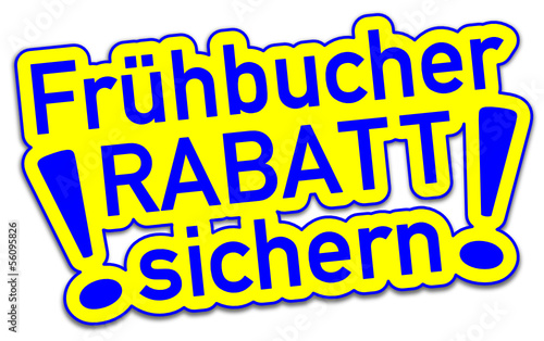 Frühbucher Rabatt  #130911-svg14
