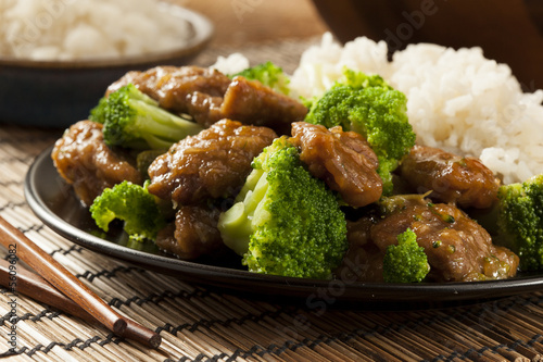 Homemade Asian Beef and Broccoli photo