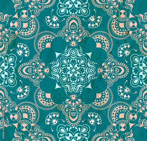 Blue-green lase pattern