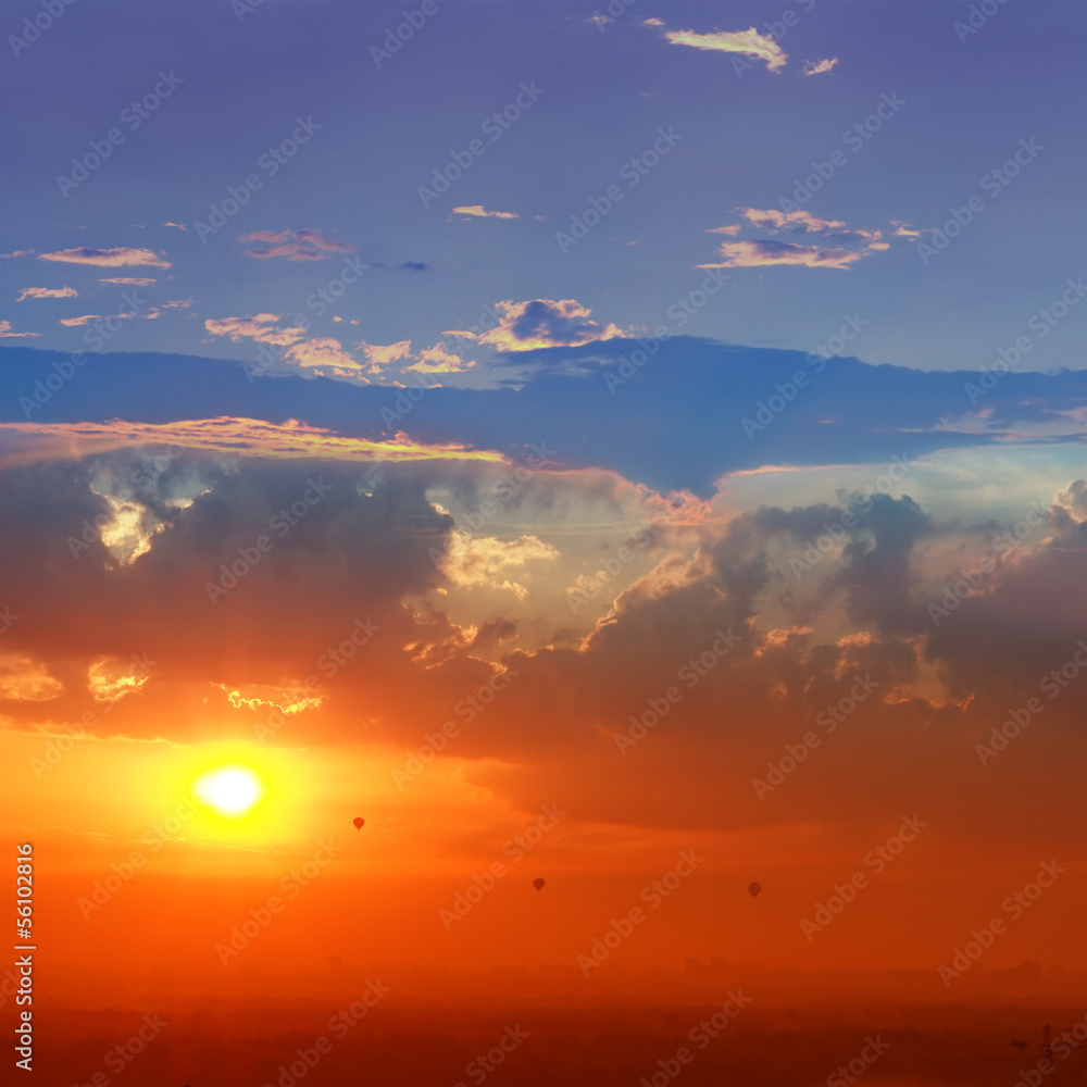 Naklejka premium Idyllic heaven