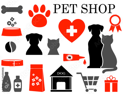 set of pet icons