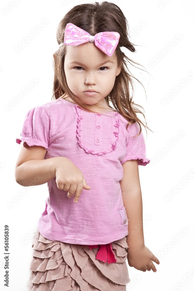 Unhappy girl Unhappy girl