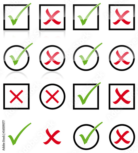 Haken und Kreuz Icons Sammlung