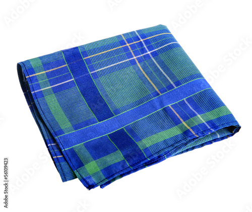 Fotografia Blue-green handkerchief