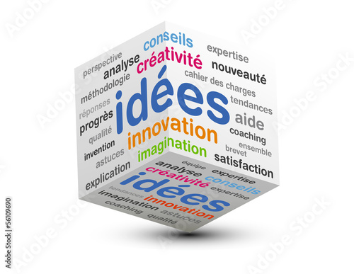 cube 3d idées