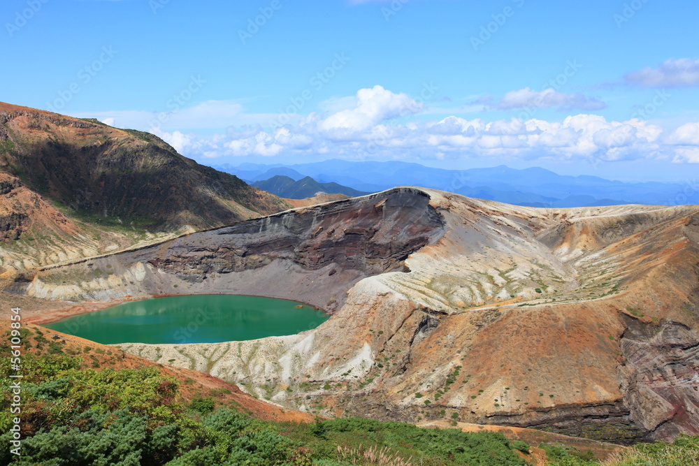 Obraz premium 蔵王のお釜