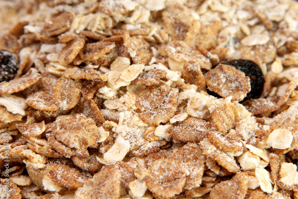 Cereal close up Cereal close up
