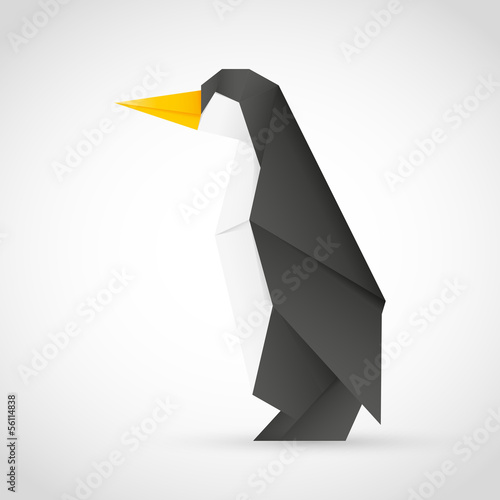 Origami Pinguin