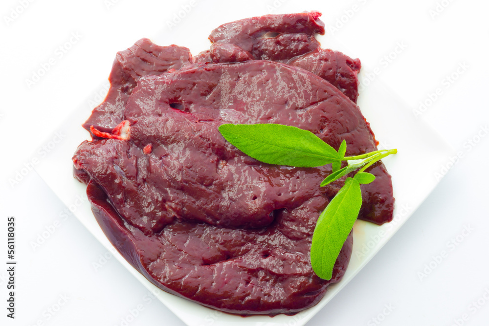 Obraz premium Calf's liver