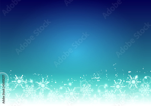 雪　キラキラ