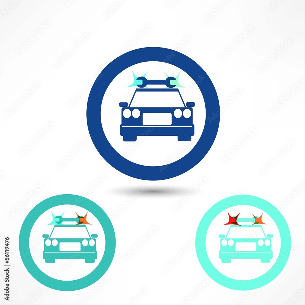 car assistance icon car assistance icon
