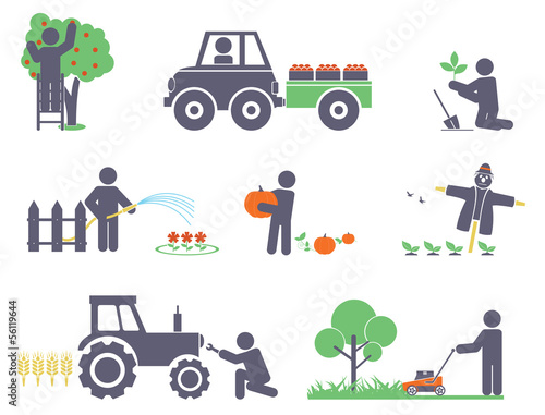 Work in the garden