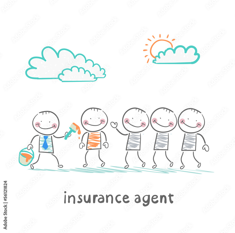insurance agent repaint in a different color people insurance agent repaint in a different color people