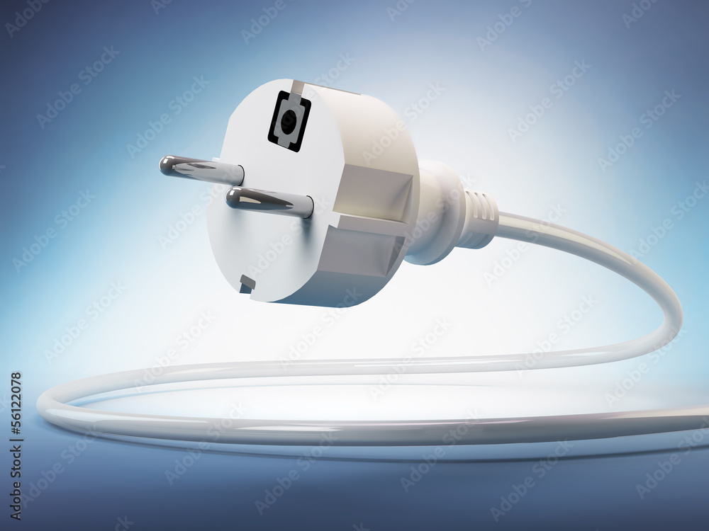 Power plug 3D