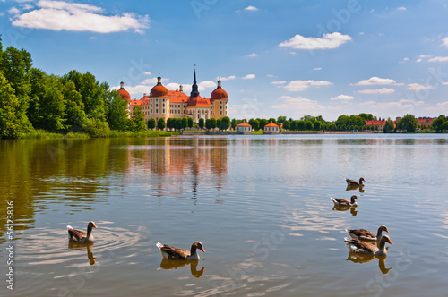 Moritzburg Castle pond