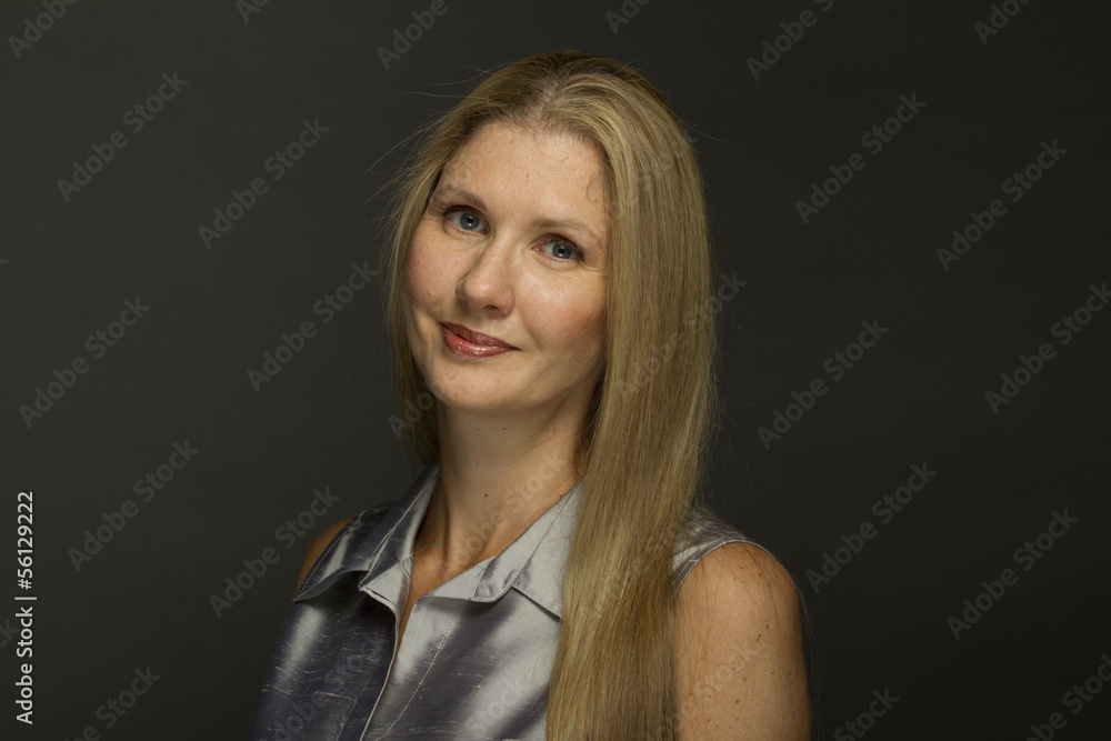 Beautiful woman posing in studio, horizontal Beautiful woman posing in studio, horizontal