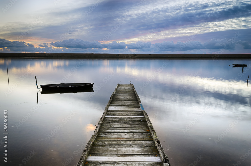 An Old Wooden Jetty