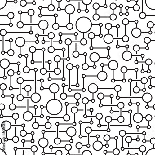 Monochrome Geometric Pattern